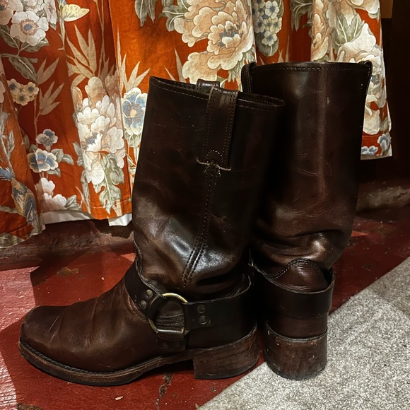 Frye 12R HARNESS heritage boots - Picture 2 of 6